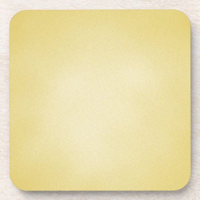 Retro Grainy Beige Hintergrund Untersetzer (Vorderseite)