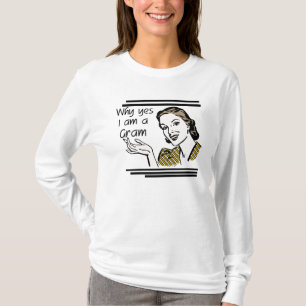 Retro Gramm-T-Shirts und Geschenke T-Shirt