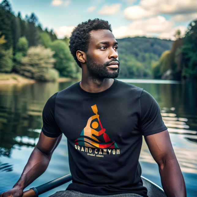 Retro Grand Canyon Kayaking T-Shirt (Von Creator hochgeladen)