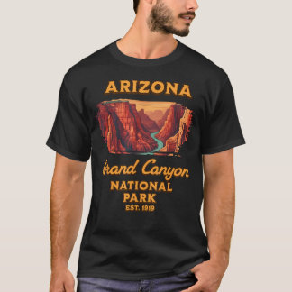 Retro Grand Canyon Nationalpark Arizona T-Shirt