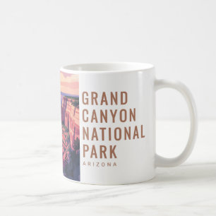 Retro Grand Canyon Nationalpark Arizona Wandern Kaffeetasse