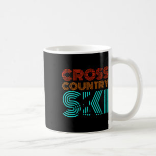 Retro Graphic Cross Country Ski Winter Sports B Kaffeetasse