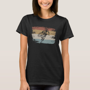 Retro Graphic Dirt Biker Motorrad Enduro Motocro T-Shirt