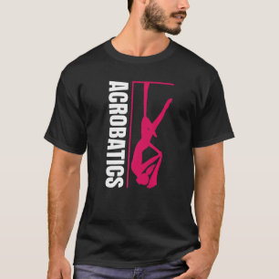 Retro Graphic Gymnast Gymnastics Acrobat Acrobatic T-Shirt