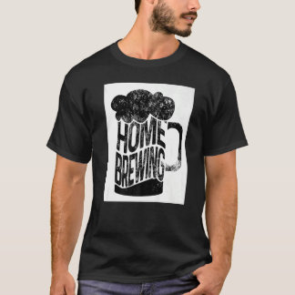 Retro Graphic Homebrewing Winemaking Brauerei Hand T-Shirt