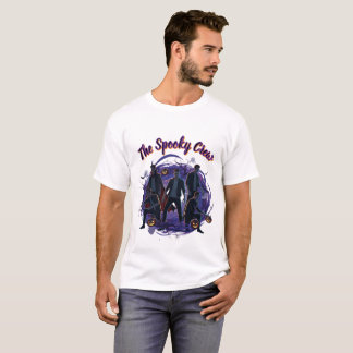 Retro Graphic Horror Group The Spooky Crew T-Shirt