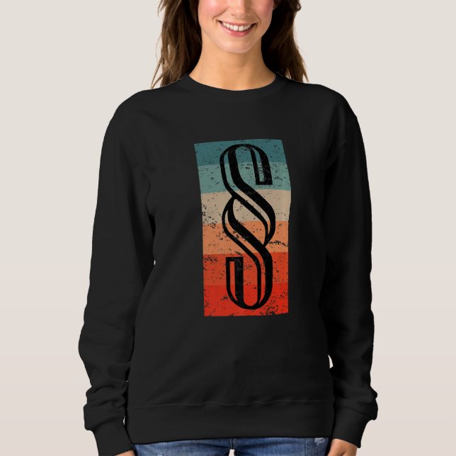 Retro Graphic Lawyer Law Firm Attorney Study State Sweatshirt (Vorderseite)