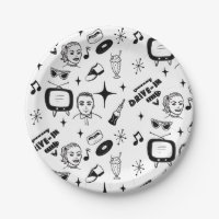 Retro Graphics Nostalgic zum Geburtstag der 50er J