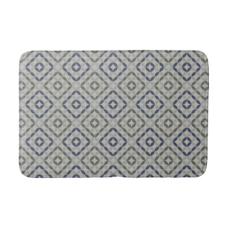 Retro-Grau-Muster-Badmatte  Badematte