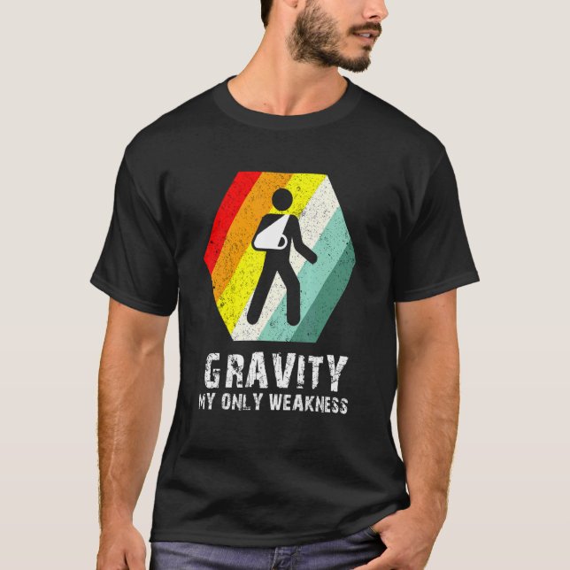 Retro Gravity mein Schwächearm Sling nach der Oper T-Shirt (Vorderseite)