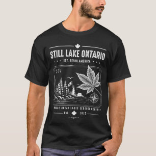 Retro Great Ontario-Seen Forever Kanada See T-Shirt