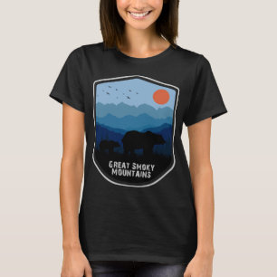 Retro Great Smoky Mountains Nationalpark Bears T-Shirt
