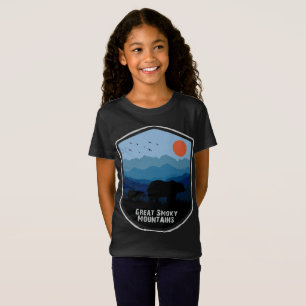 Retro Great Smoky Mountains Nationalpark Bears T-Shirt