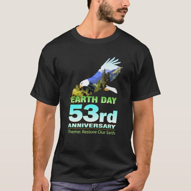 Retro Green Eco Friendly for Earth Day 2023 Awaren T-Shirt (Vorderseite)
