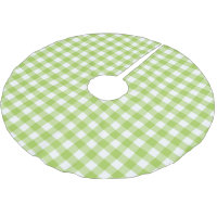 Retro Green Gingham Karierte Karo geprüft