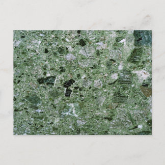 Retro Green Marble Stone Texture Pattern Postkarte