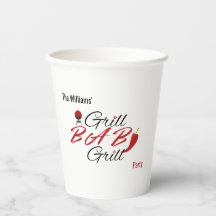 Retro Grill Baby Grill Sommer BBQ-Party