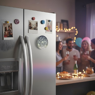 Retro Groove - Disco Ball Magnet