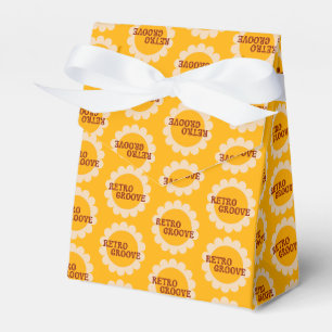 Retro Groove Favor Boxen Geschenkschachtel