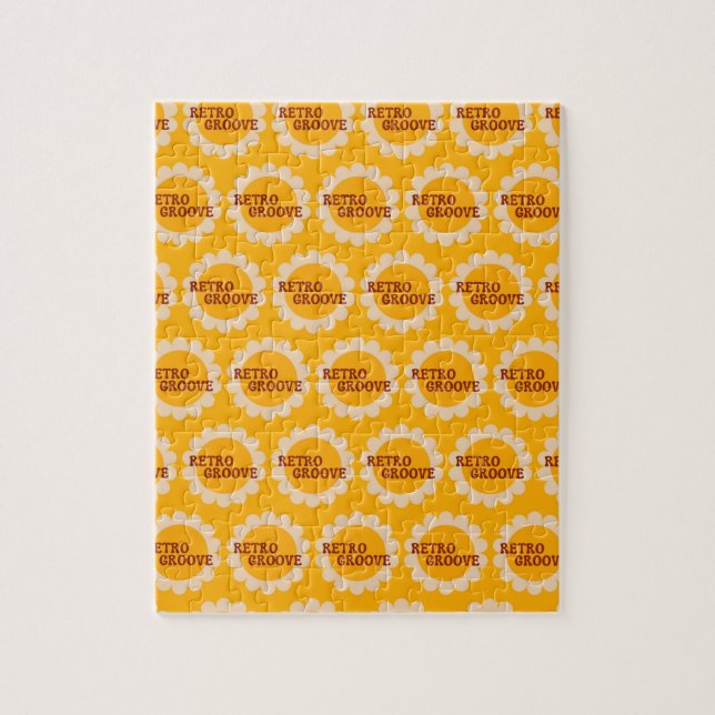 Retro Groove Jigsaw Puzzle (Vertikal)