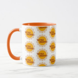 Retro-Groove-Kaffeetasse Tasse