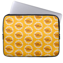 Retro Groove Laptop-Hülle Laptopschutzhülle