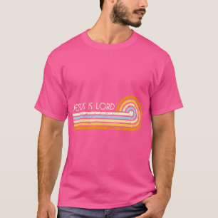 Retro Groovy 1970S 1980S Jesus ist Lord Romans 109 T-Shirt