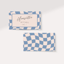 RETRO GROOVY 70er BLUE MUTED TONNEN