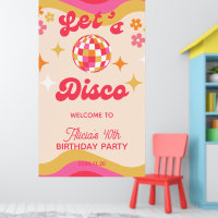 Retro Groovy 70er Disco jeden Geburtstag