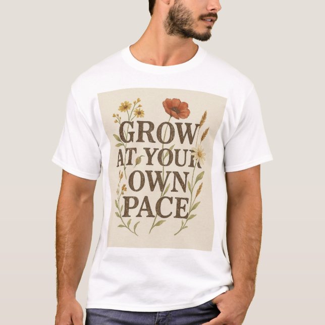 Retro Groovy Abschlussklasse 2026 Boho T-Shirt (Vorderseite)