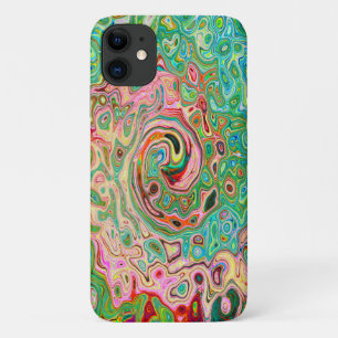 Retro Groovy Abstrakt Bunt Regenbogen Wirbel Case-Mate iPhone Hülle