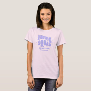 Retro Groovy Bachelorette Bride T-Shirt