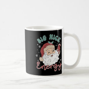 Retro Groovy Big Nick Santa Energy Fun Weihnachten Kaffeetasse