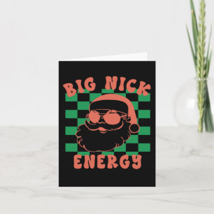 Retro Groovy Big Nick WeihnachtsWeihnachten Weihna Karte