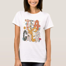 Retro Groovy Boho Floral Teacher