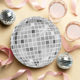 Retro GROOVY Disco Ball Brautparty Pappteller