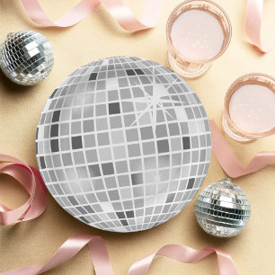 Retro GROOVY Disco-Kugel Junggesellinnen-Abschied Pappteller