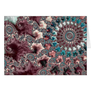 Retro Groovy Eclectic Bohemisch Spiral Fraktal