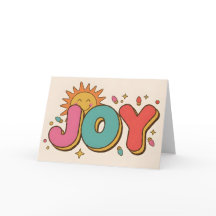 Retro Groovy Freude Frohe Weihnachten