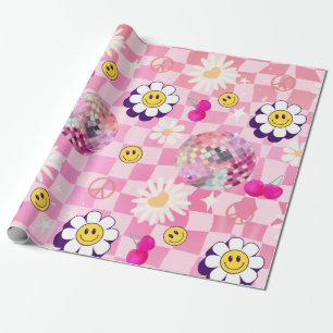 Retro Groovy Geschenkpapier