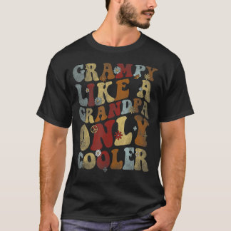 Retro Groovy Grampy wie ein Opa nur Cooler Vital T-Shirt