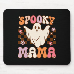 Retro Groovy Halloween Ghost Spooky Mama-Kostüm Mousepad