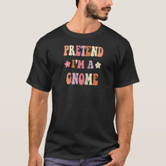 Retro Groovy Halloween-Kostüme Tu So Als Wär Ich E T-Shirt