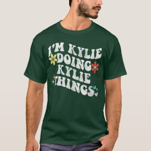 Retro Groovy Ich mache Kylie-Kram Lustige Mutter T-Shirt