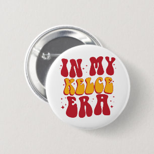 Retro Groovy In meiner Kelce-Ära Button