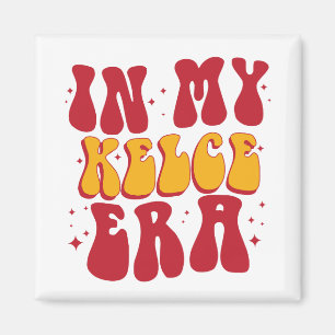 Retro Groovy in meiner Kelce-Ära Magnet