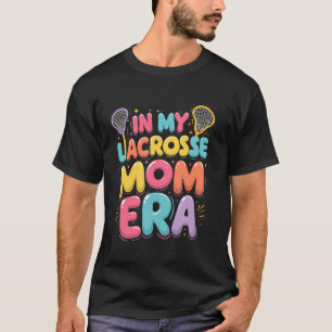 Retro Groovy in meiner Lacrosse-Mom-Ära Lustig Süß T-Shirt