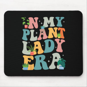 Retro Groovy in meiner Pflanze Lady Era Xmas Garta Mousepad