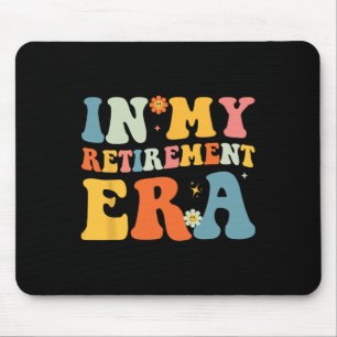 Retro Groovy In Meiner Rentenzeit Männer Frauen Im Mousepad