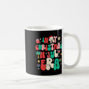 Retro Groovy In Meiner Weihnachten Im Juli Ära Som Kaffeetasse